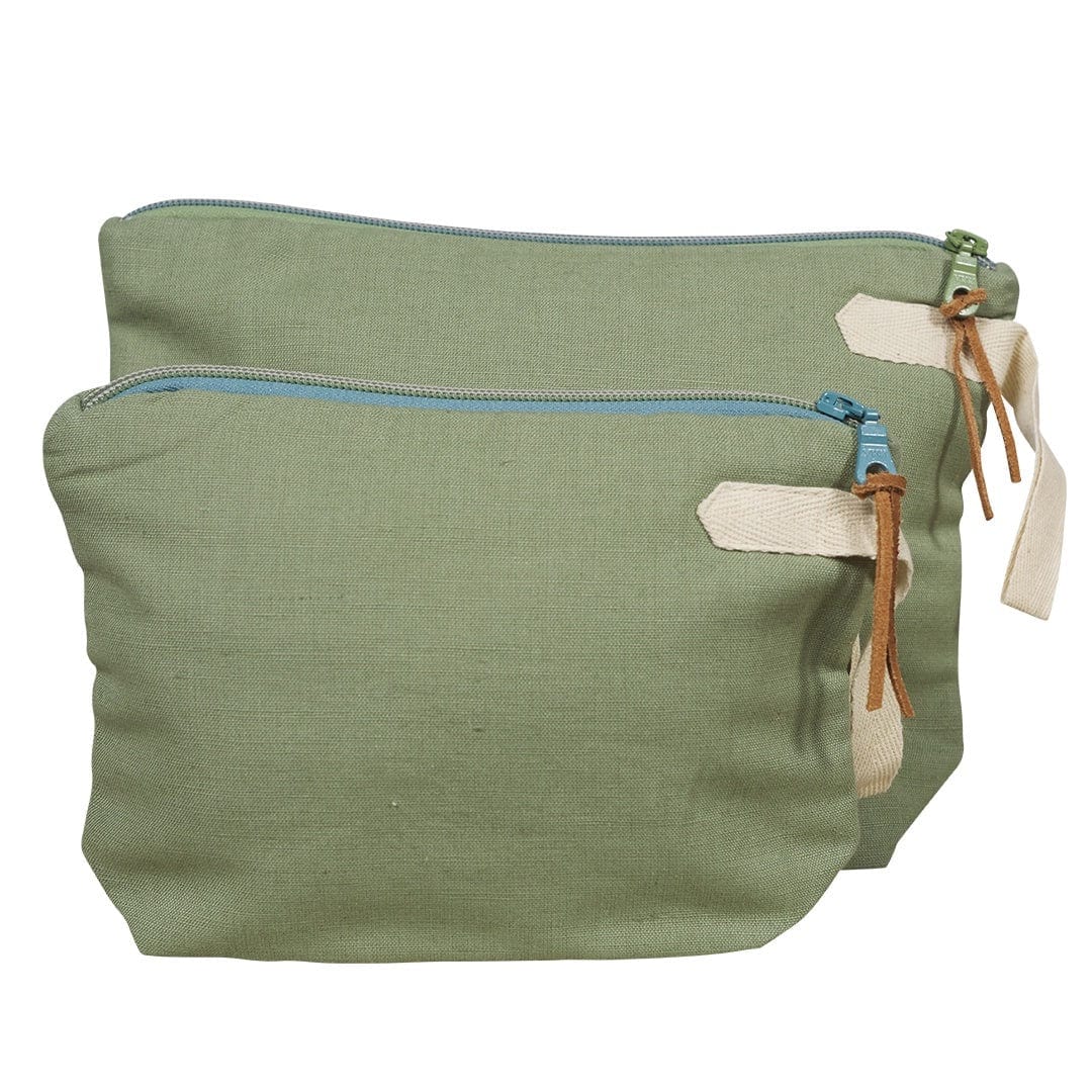 Canvas + Sasson Aurora Cosmetic Bag | Sage