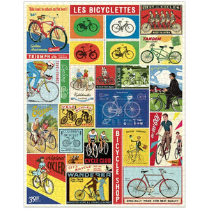 Cavallini Bicycles 1000pc Jigsaw Puzzle