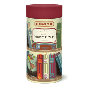 Cavallini Library Books 1000pc Jigsaw Puzzle