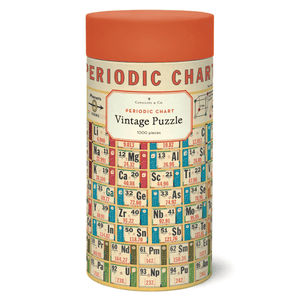 Cavallini Periodic Chart 1000pc Jigsaw Puzzle
