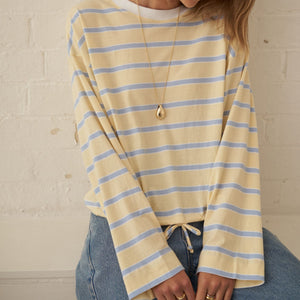 Ceres Life Ceres Life|Beau Tie Slouchy Tee|Butter+Blue