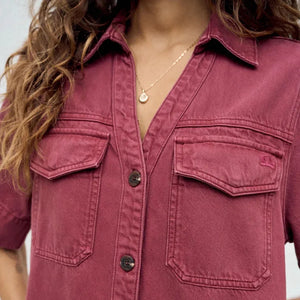 Ceres Life Ceres Life | Bonnie Relaxed Shirt Dress | Mulberry