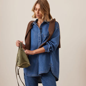 Ceres Life Ceres Life | Gwynne Shirt | Fresh Indigo