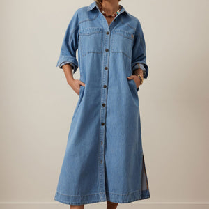 Ceres Life Ceres Life | Rae LS Midi | Vintage Blue