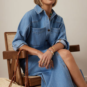 Ceres Life Ceres Life | Rae LS Midi | Vintage Blue