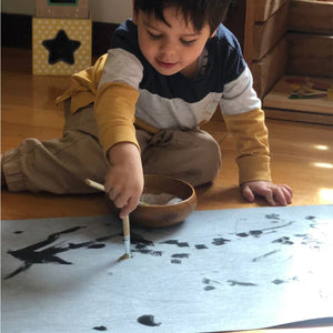 Cub + Fox Magic Canvas + Brush Set