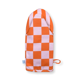Grab That Oven Mitt | Pink + Orange