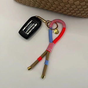 Greenwood Designs Loop-de-Loop Keyring Peachy Keen