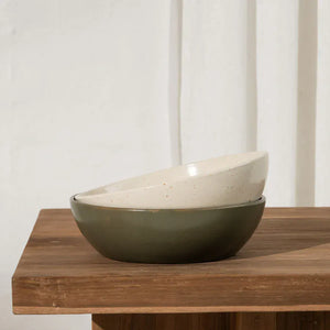 Inartisan Kaia Serving Bowl | Olive