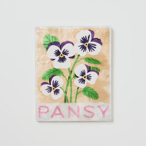 Jones + Co Market Wall Art | Pansy
