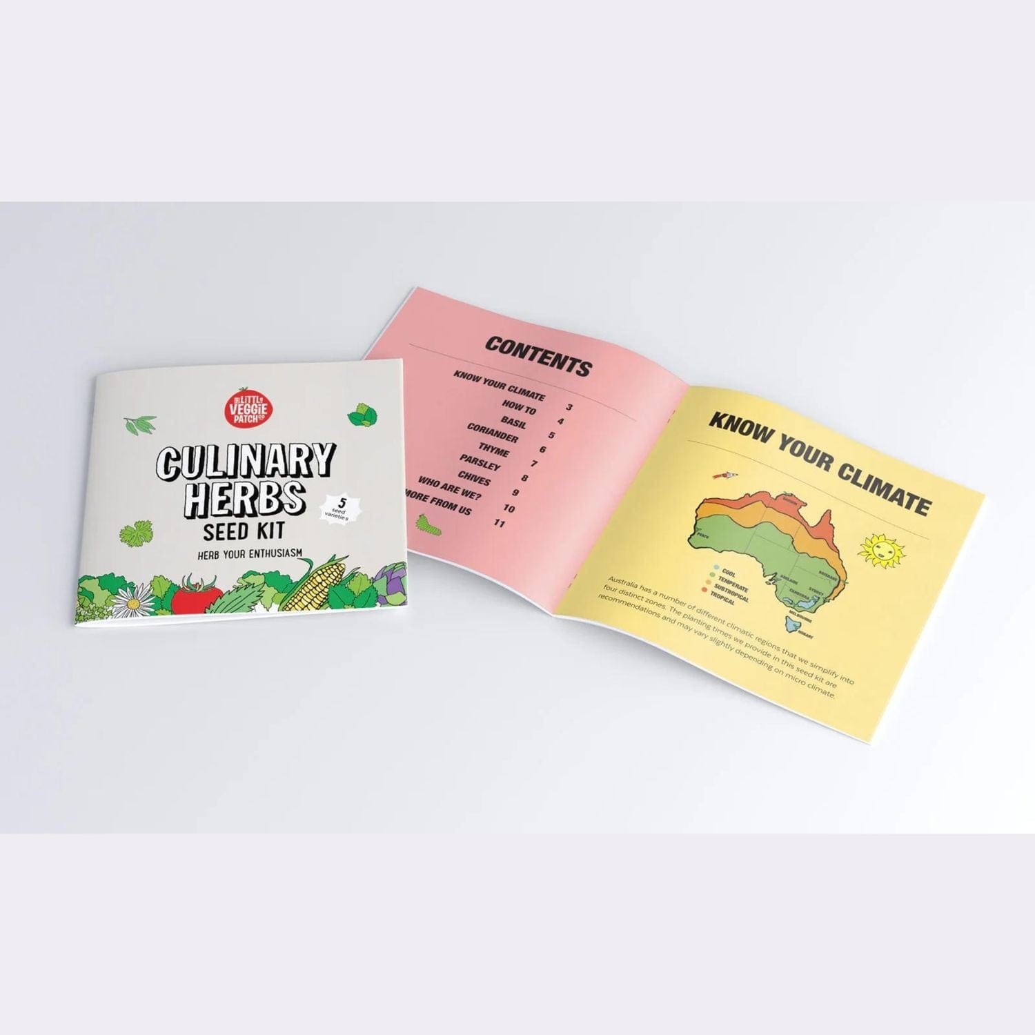 Little Veggie Patch Culinary Herbs Seed Kit