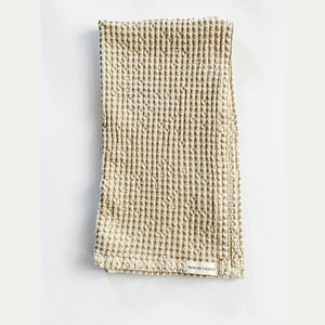 Mama + Tochter Organic Cotton Waffle Tea Towel | Natural