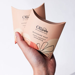 Olieve + Olie Mothers Day Pillow Soap Lavender Rose Geranium