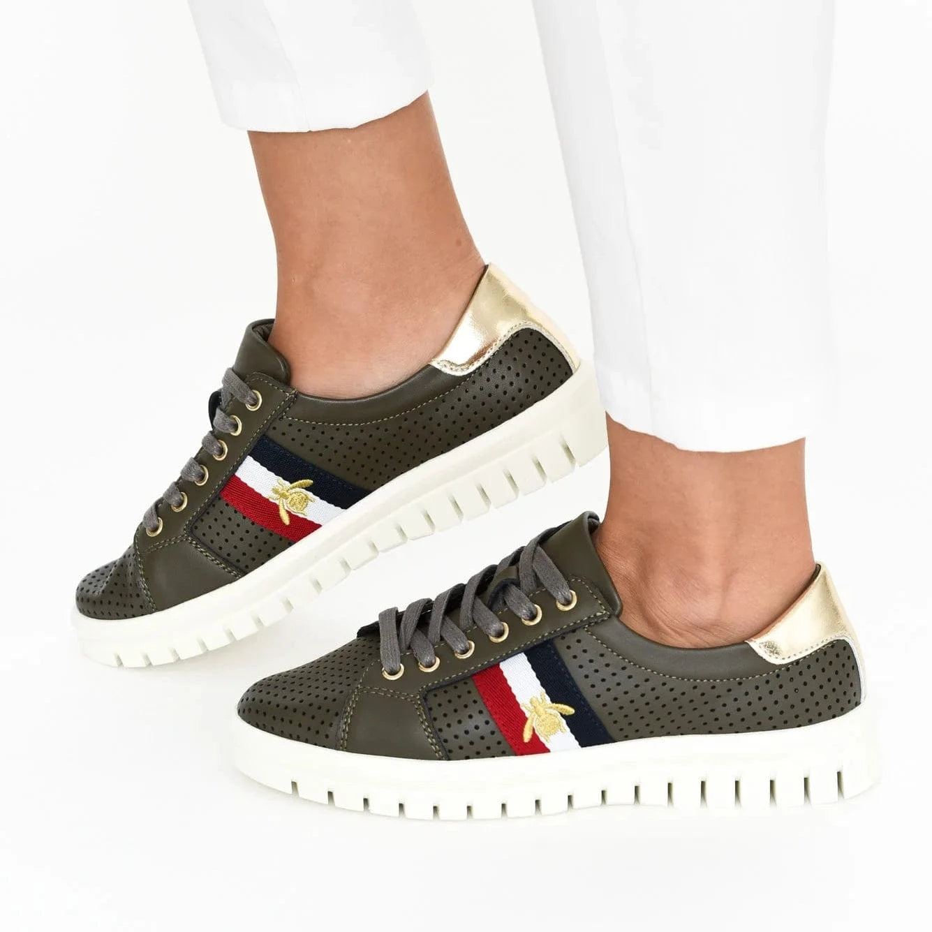 One Trick Pony Elope | Khaki + Gold