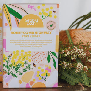 Pebbly Path Honeycomb Highway Rocky Road