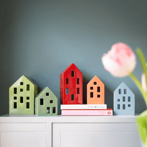 Remember Tealight House | Blue