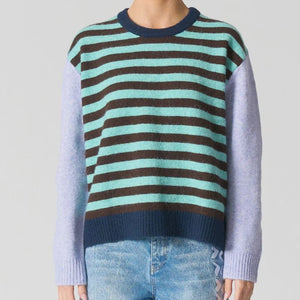 Walnut Walnut California Jumper | Blue Stripe