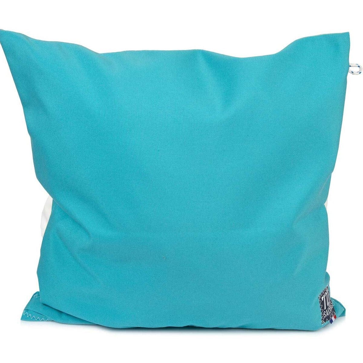 727 Sailbags Cushion 50 x 50 | Turquoise 9 Grey
