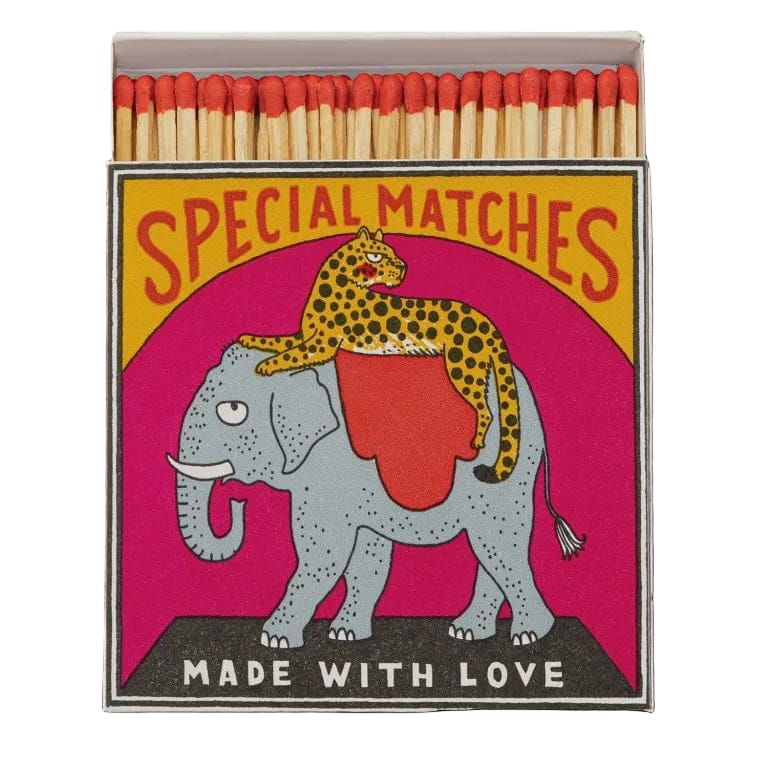 Archivist Gallery Australia Elephant + Cheetah Matches | Archivist Gallery Australia