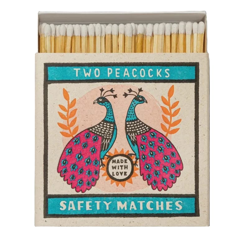Archivist Gallery Australia Two Peacocks Matches | Archivist Gallery Australia