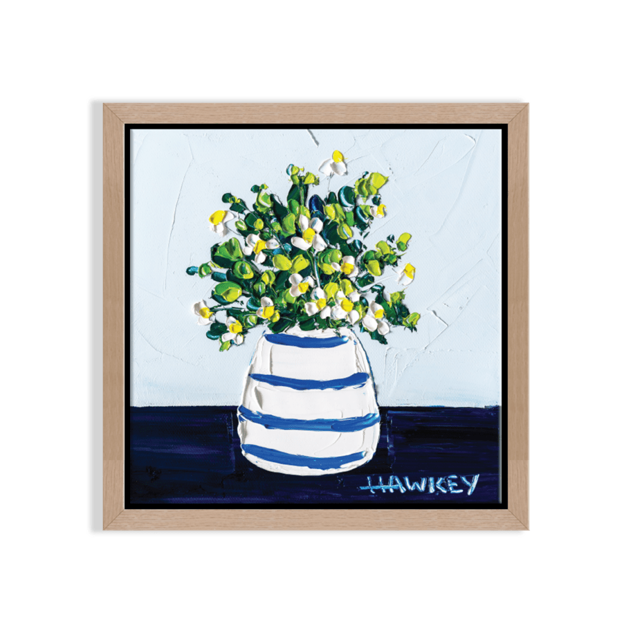 Art | Sunday Merchant Girl in the Country Navy | Angela Hawkey