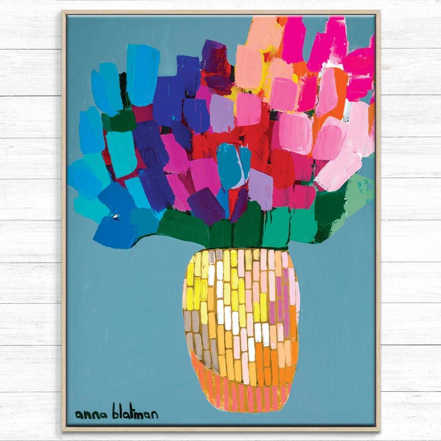 Art | Sunday Merchant Thunder | Mini Canvas | Anna Blatman