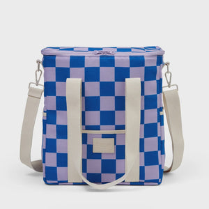 Base Supply Co Cool Base | Lilac + Blue Check