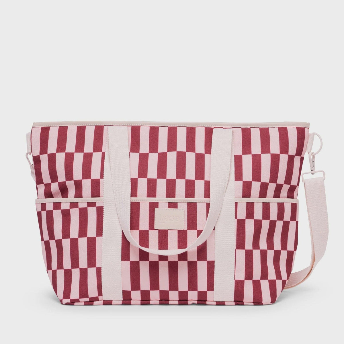 Base Supply Co Cooler Base | Burgundy + Peony Check