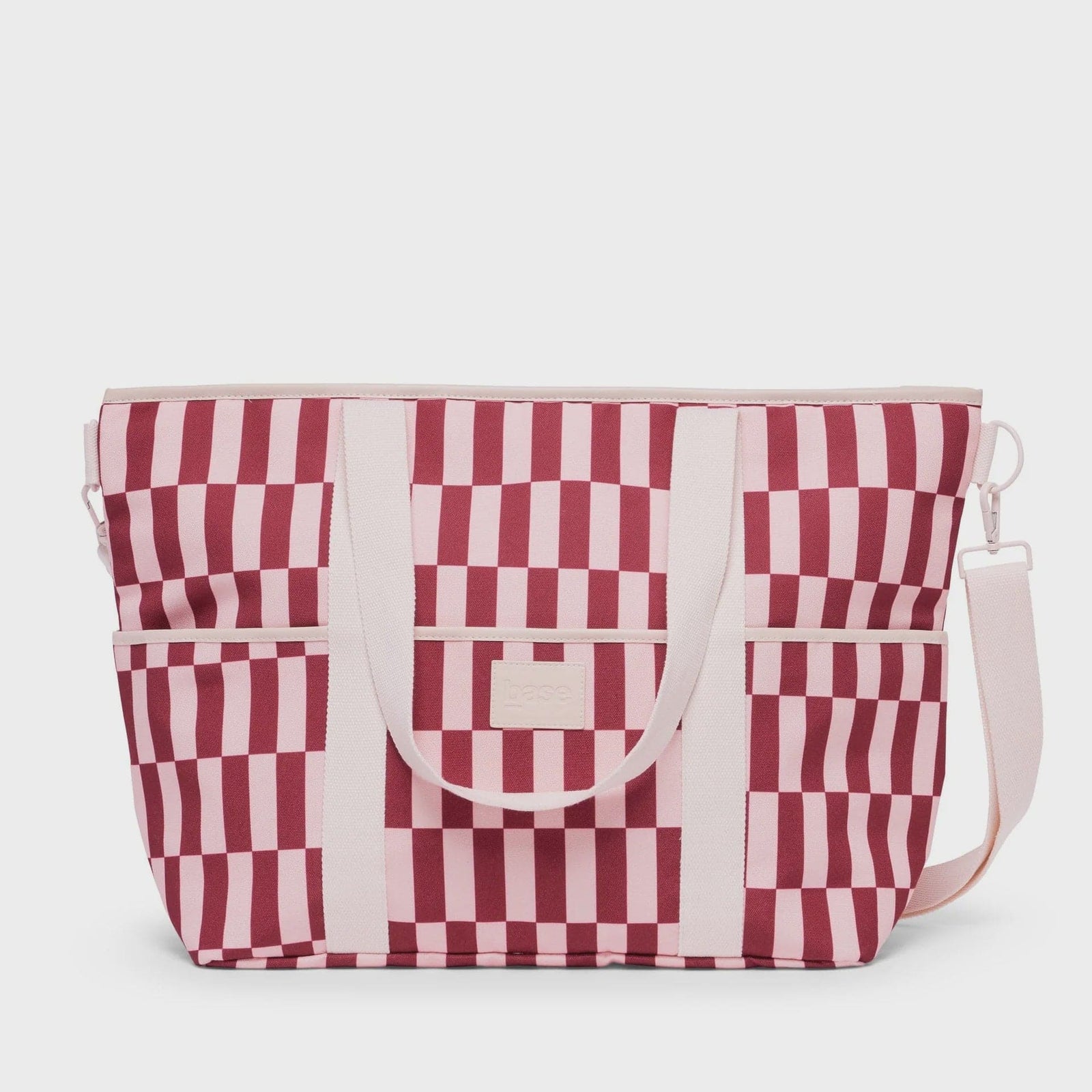 Base Supply Co Cooler Base | Burgundy + Peony Check
