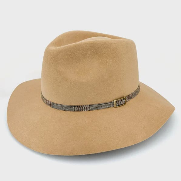 Canopy Bay Gibson Felt Fedora | Camel | Canopy Bay