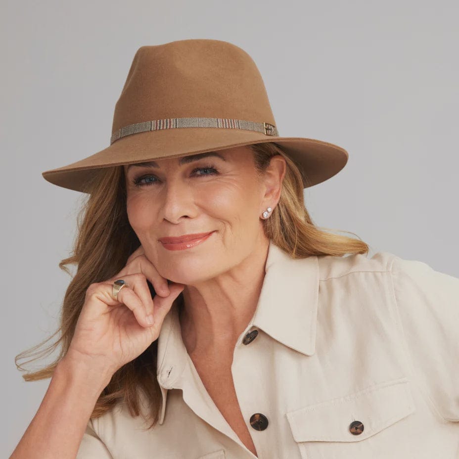 Canopy Bay Gibson Felt Fedora | Cocoa | Canopy Bay