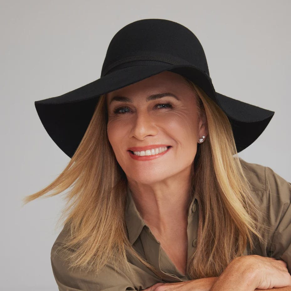 Canopy Bay Keaton Felt Cloche | Black | Canopy Bay