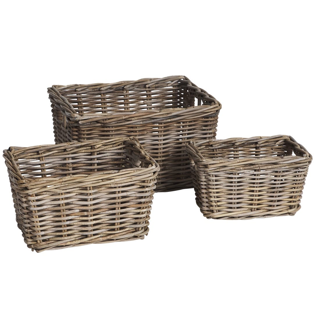 Canvas + Sasson Corbeille Storage Baskets | Canvas + Sasson