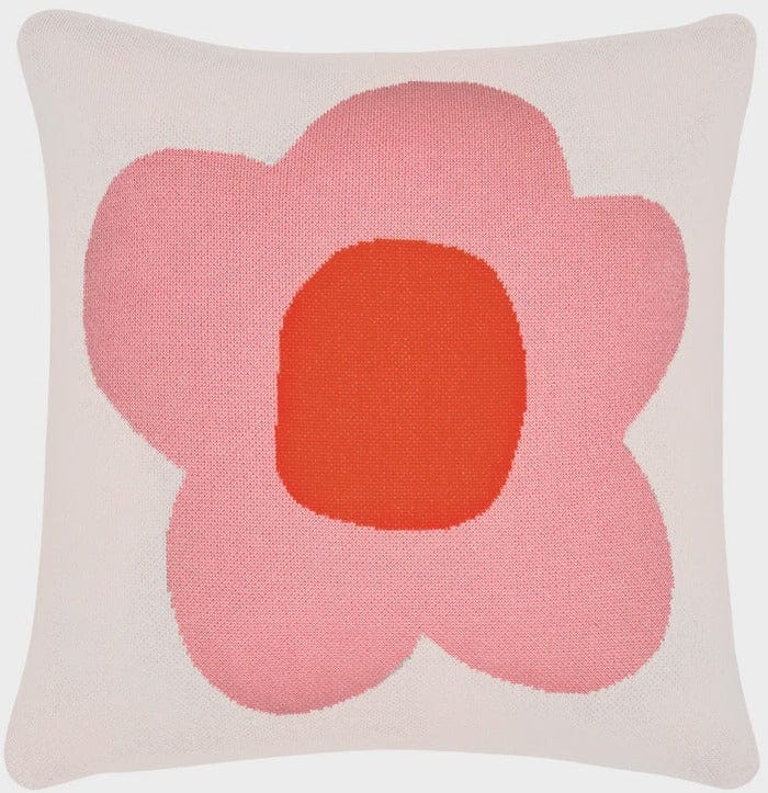 Castle + Things Camelia Flower Knit Cushion