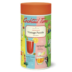 Cavallini Cocktails 1000pc Jigsaw Puzzle