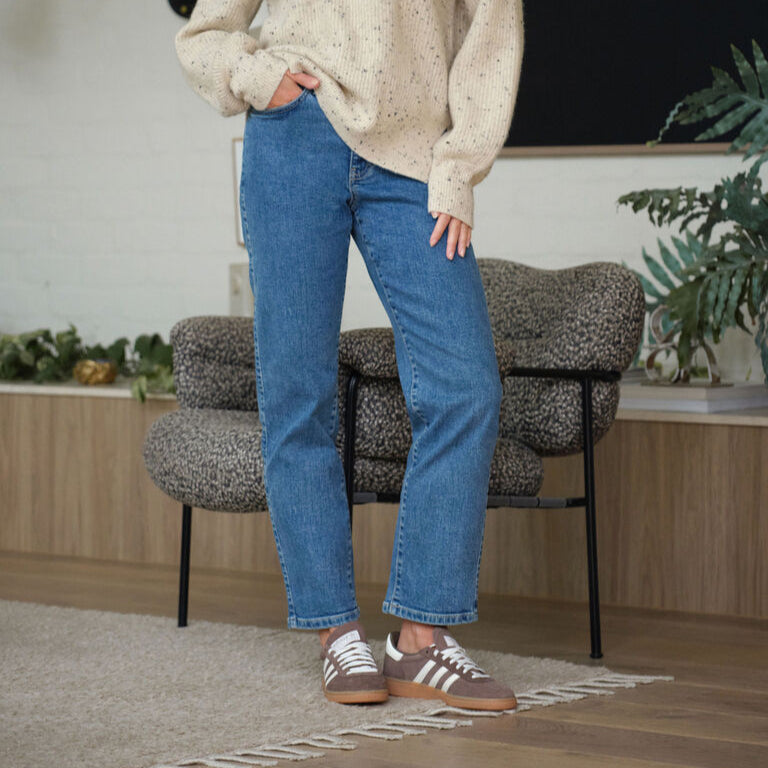 Ceres Life Blake Straight Leg Jean | Fresh Indigo