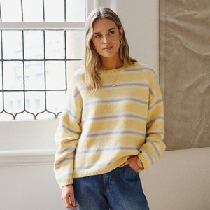 Ceres Life Ceres Life|Clem Knit Pullover|Butter Stripe