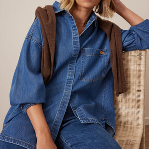 Ceres Life Ceres Life | Gwynne Shirt | Fresh Indigo