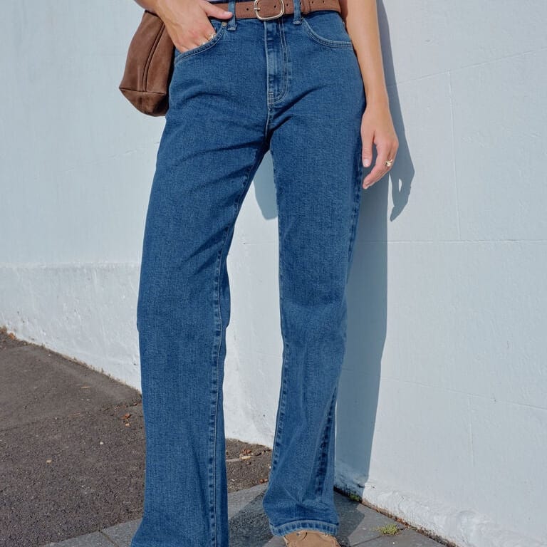 Ceres Life Ceres Life | Sydney Straight Leg Jean | Fresh Indigo