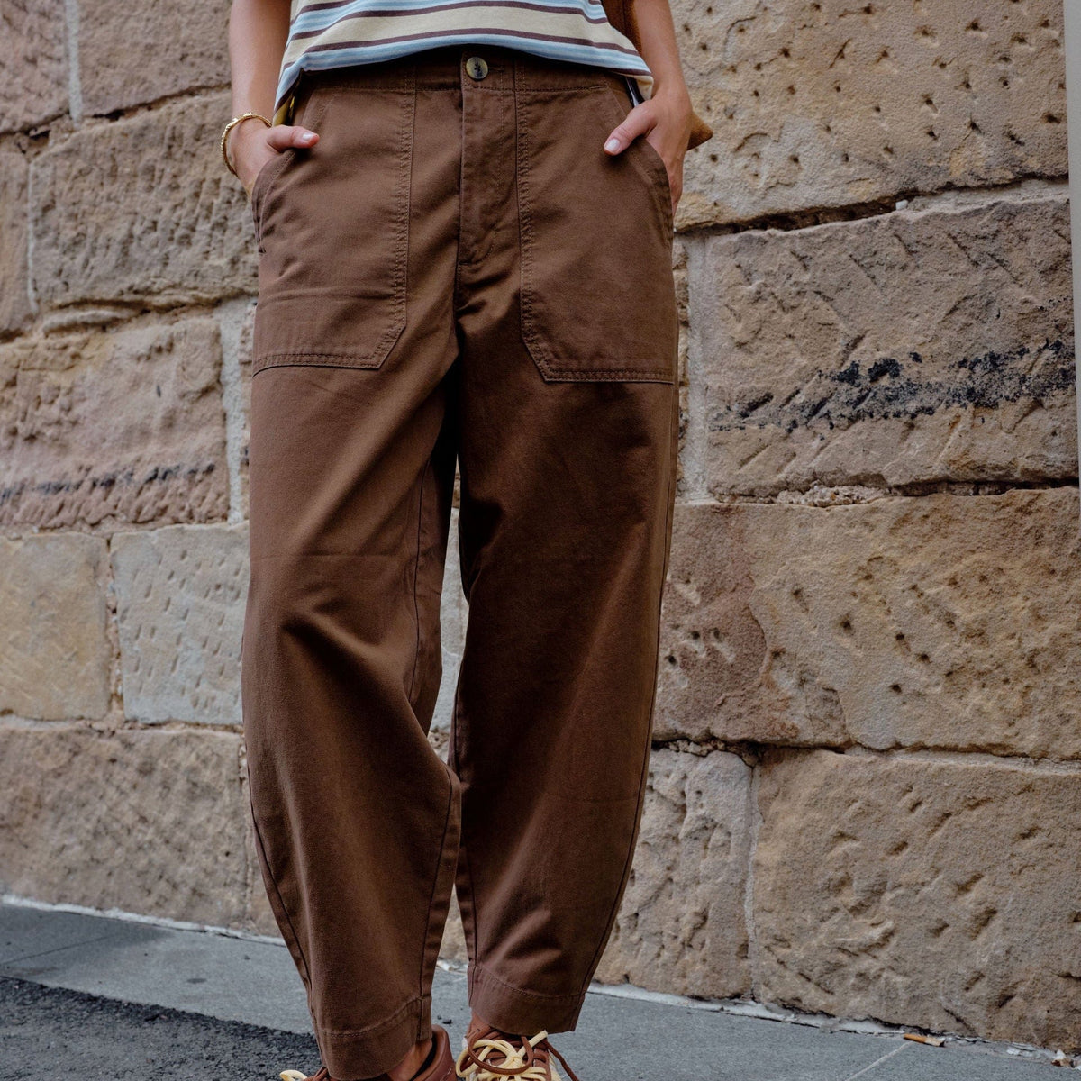Ceres Life Ceres Life Weekender Pant | Winter Chocolate