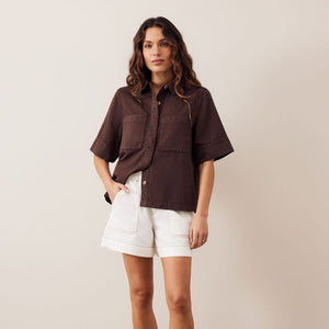 Ceres Life Ceres Life|Weekender Short| Ecru