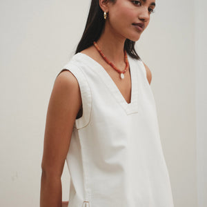 Ceres Life Ceres Life|Winnie Tunic|Ecru