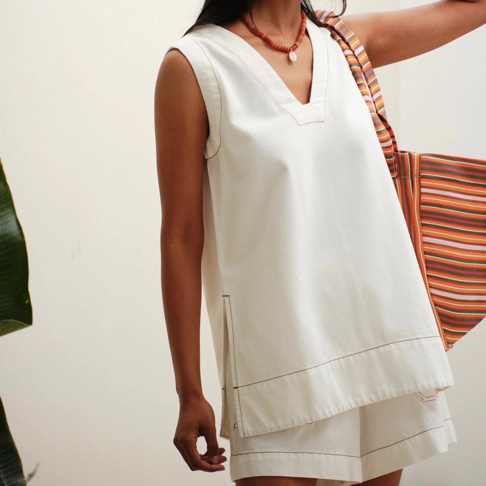 Ceres Life Ceres Life|Winnie Tunic|Ecru