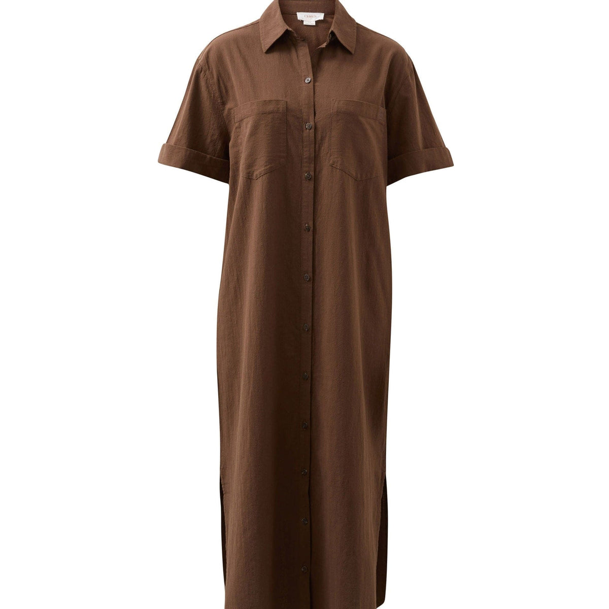 Ceres Life Hanna Midi Shirt Dress Chocolate | Ceres Life
