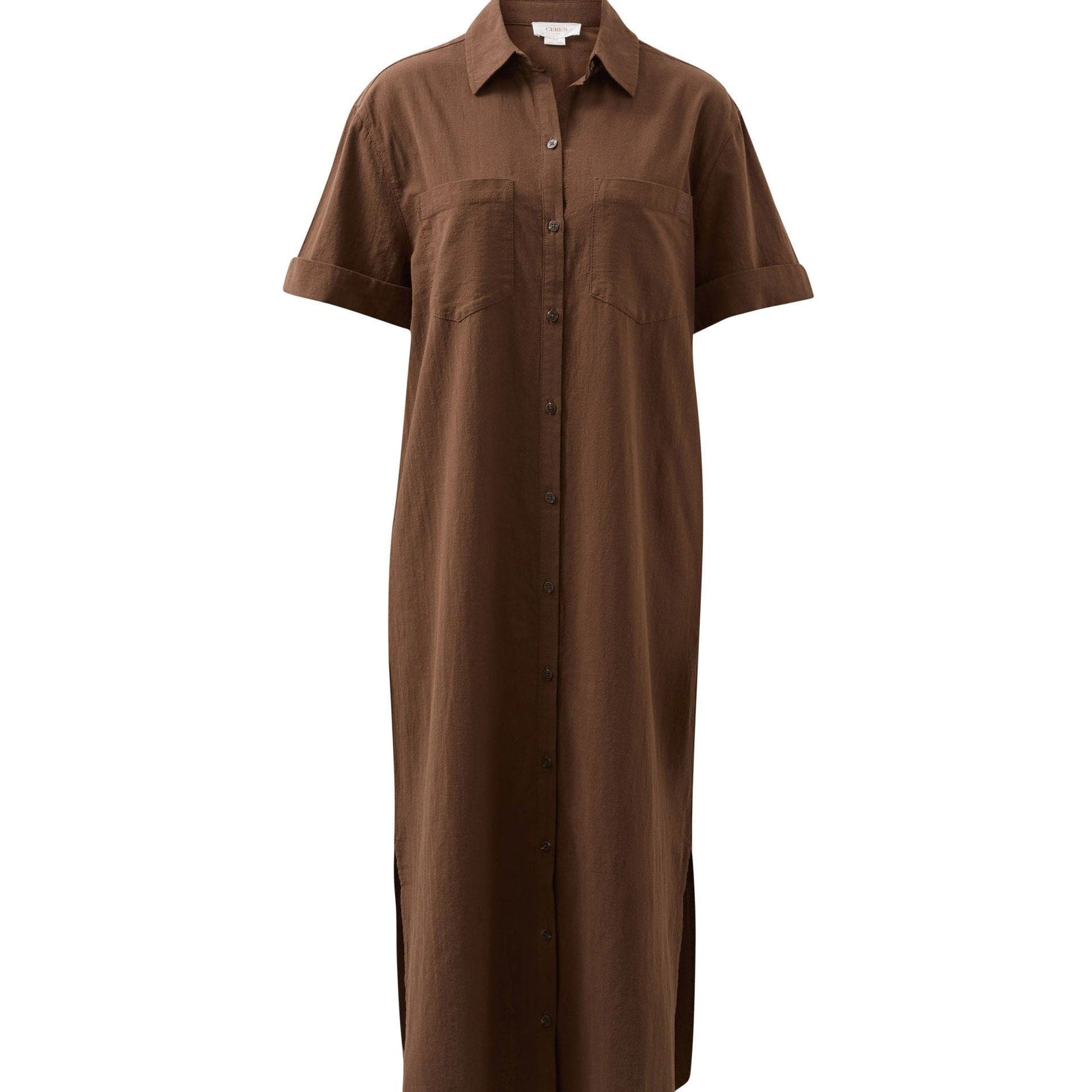 Ceres Life Hanna Midi Shirt Dress Chocolate | Ceres Life