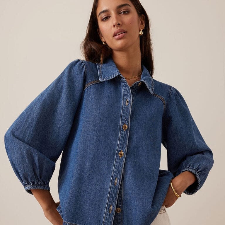 Ceres Life Lenny Shirt | Fresh Indigo