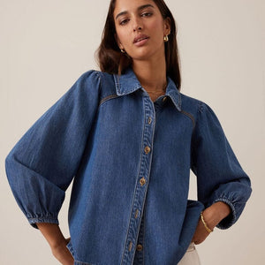 Ceres Life Lenny Shirt | Fresh Indigo