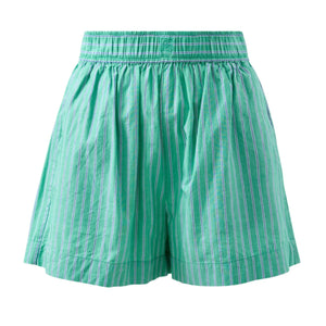 Ceres Life Mila Short | Zesty Green Triple Stripe