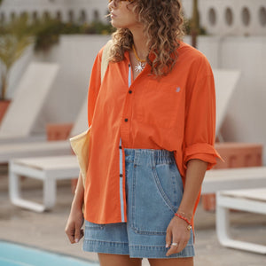 Ceres Life Peta Oversized Shirt | Flame Vacay | Ceres Life