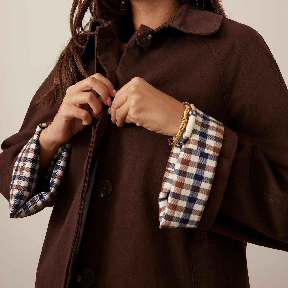 Ceres Life Pia Coat | Chocolate | Ceres Life